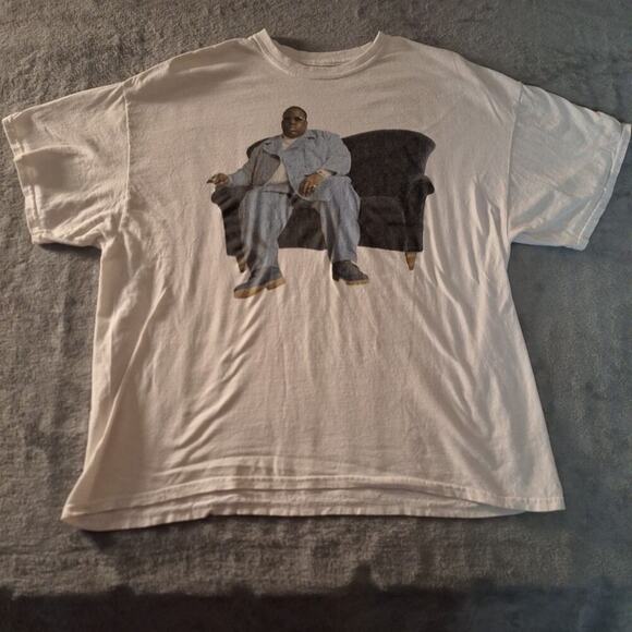 The Notorious B.I.G T-Shirt 2XL Cotton Rap Hip Hop White - Picture 1 of 6